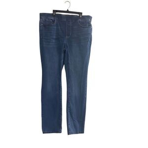 CROFT & BARROW Women’s Size 14 Skinny Jeggings Blue Pull On